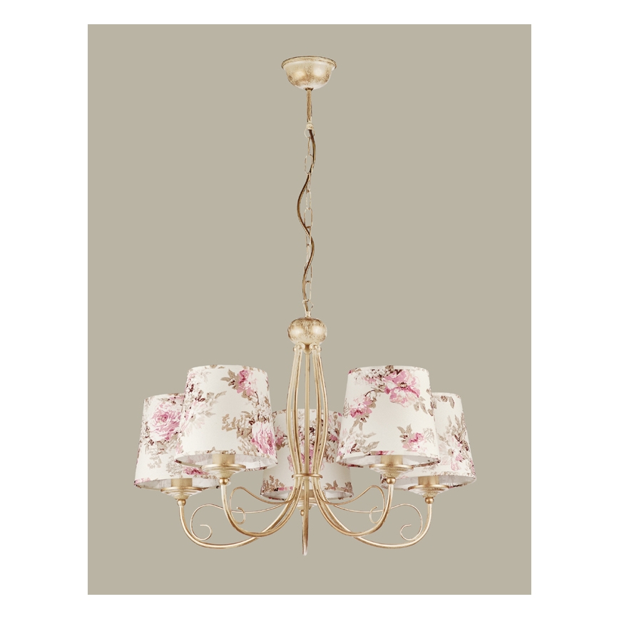 JUPITER 1284-SA5 - Riippuvalaisin SARA 5xE27/60W