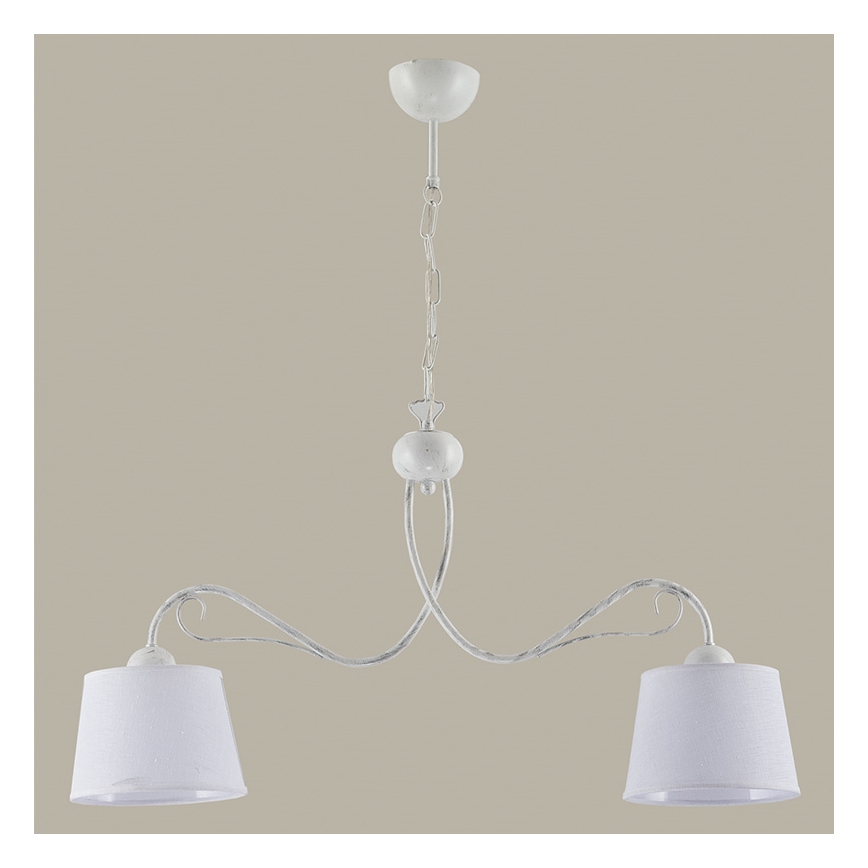 Jupiter 1344 - KM 2 B - Kattokruunu ketjussa KAMELIA 2xE27/60W/230V