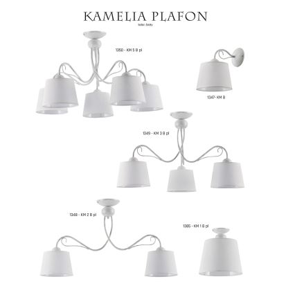 Jupiter 1349 - KM 3 PB - Kattovalaisin KAMELIA 3xE27/60W/230V