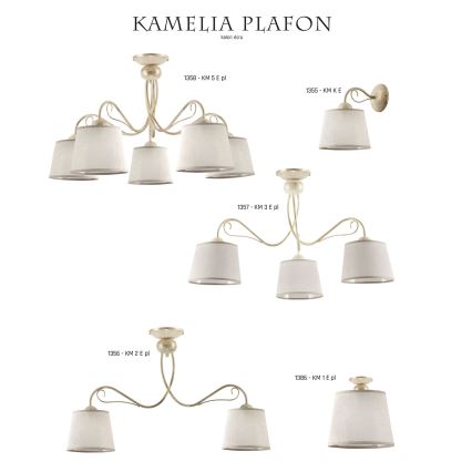 Jupiter 1357 - KM 3 PE - Kattovalaisin KAMELIA 3xE27/60W/230V