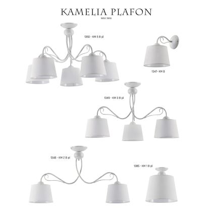 Jupiter 1385 - KM 1 B pl - Kattovalaisin KAMELIA 1xE27/60W/230V