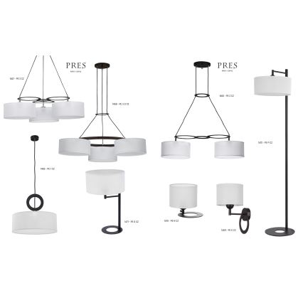 Jupiter 1469 - Seinävalaisin PRES 1xE27/60W/230V