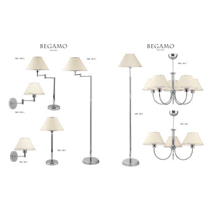 Jupiter 1582 - BG K L CH - Seinävalaisin BEGAMO E27/60W