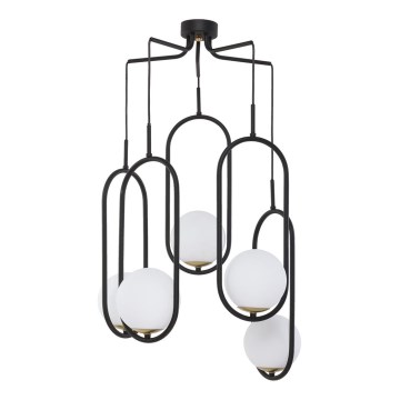 Jupiter 1728 - Kattokruunu narulla IGON 5xE14/40W/230V