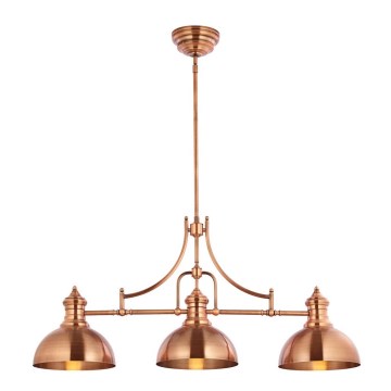 Jupiter 1791 - PT3 - Kattojalka PLATINO 3xE27/60W/230V kuparinen