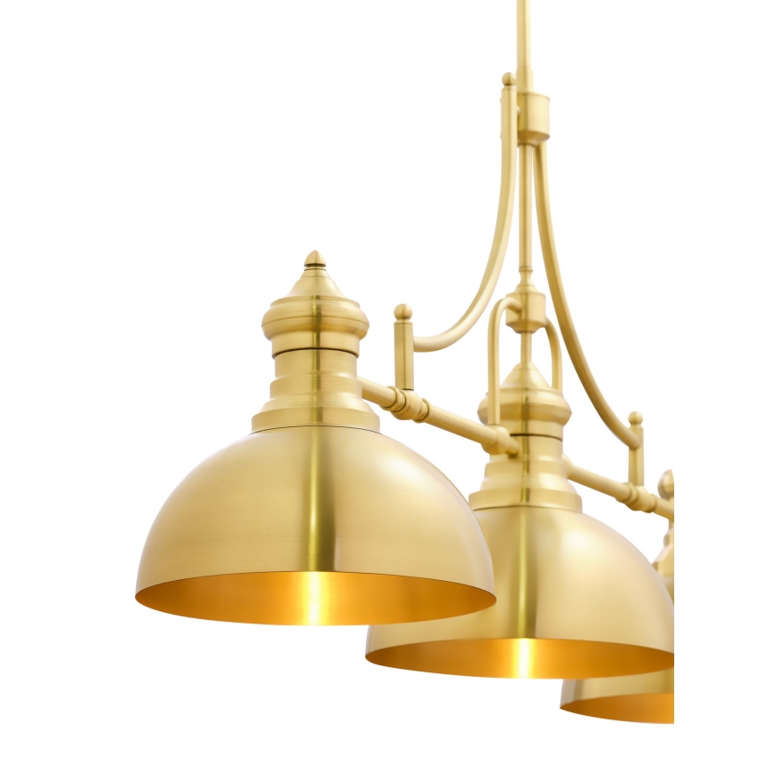 Jupiter 1915 - Kattokruunu tankokiinnityksellä PLATINO 3xE27/60W/230V messinki