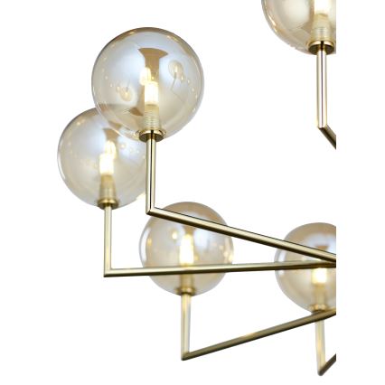 Jupiter 1977 - Riippukattokruunu FEME 10xG9/10W/230V kulta/beige