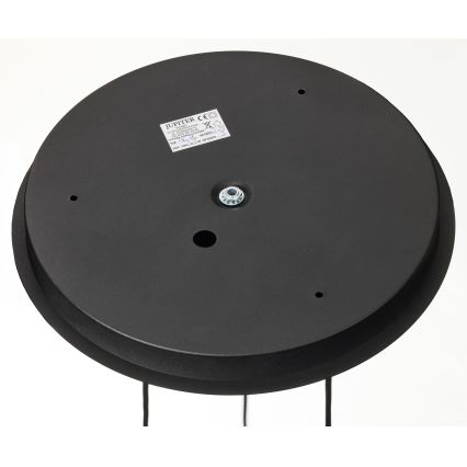 Jupiter 2013 - Kattokruunu johdossa ALAS 3xGU10/10W/230V musta/kulta