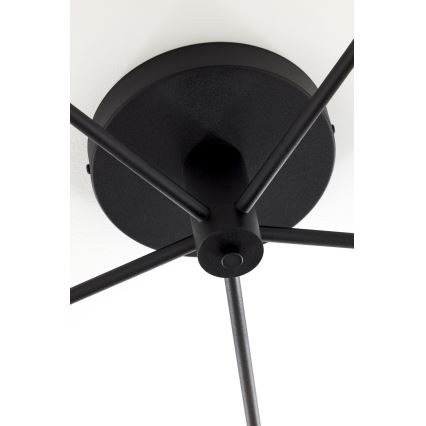 Jupiter 2048 - Pintakiinnitteinen kattovalaisin PRATO 5xG9/14W/230V musta/savunharmaa