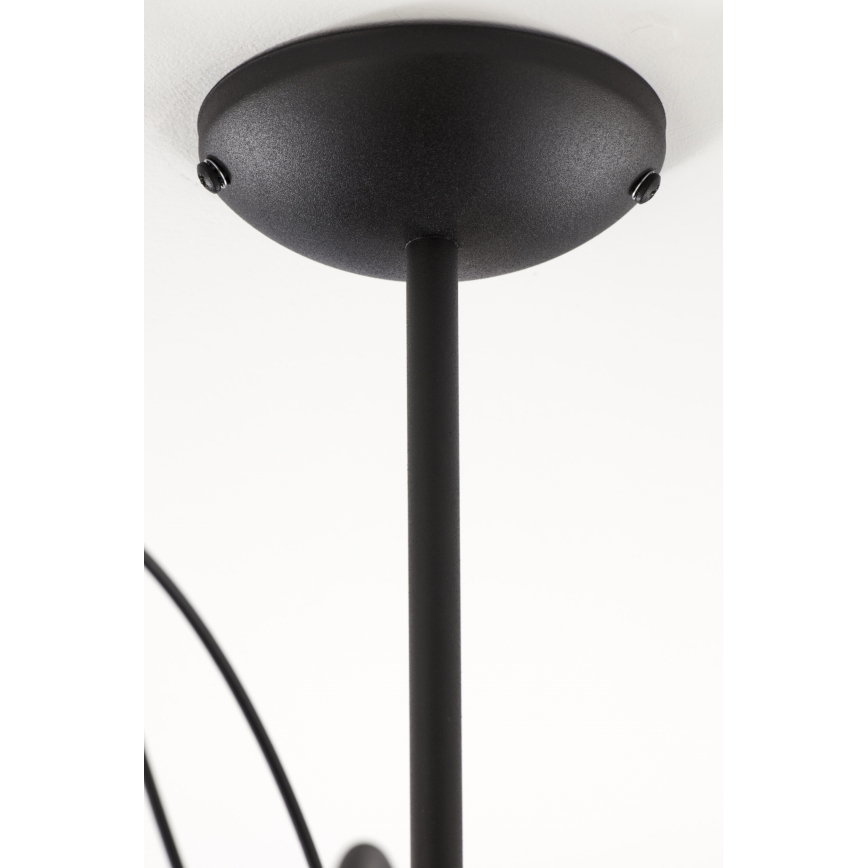 Jupiter 2056 - Varrellinen kattokruunu GLORIOSA 10xG9/14W/230V musta