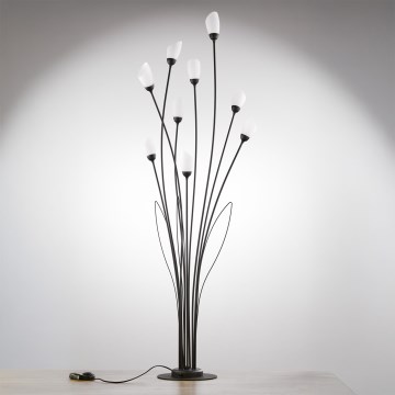 Jupiter 2058 - Lattiavalaisin GLORIOSA 9xG9/14W/230V musta