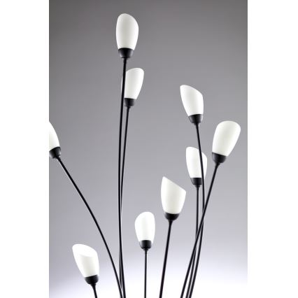 Jupiter 2058 - Lattiavalaisin GLORIOSA 9xG9/14W/230V musta