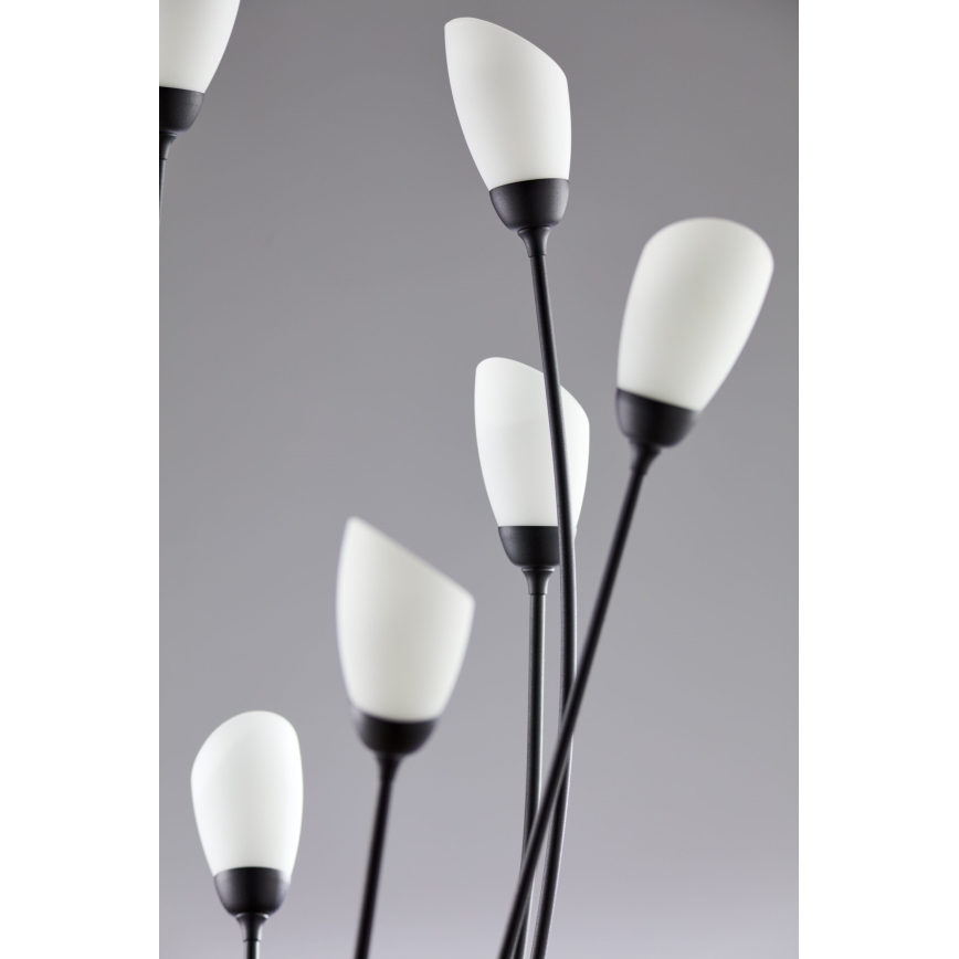 Jupiter 2058 - Lattiavalaisin GLORIOSA 9xG9/14W/230V musta