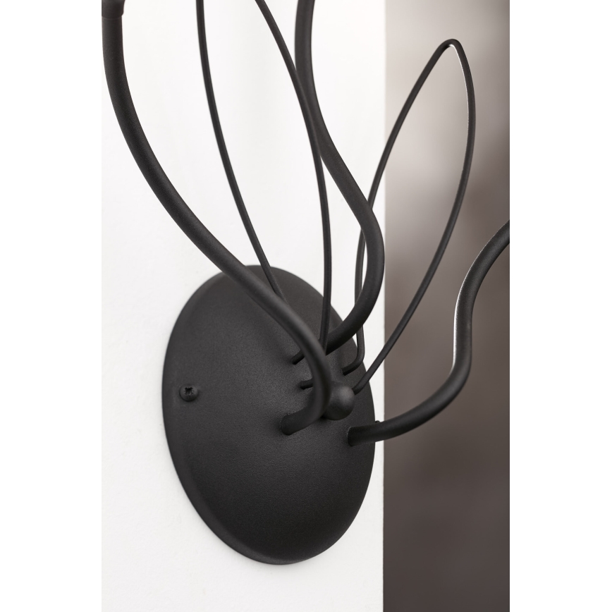 Jupiter 2059 - Seinävalaisin GLORIOSA 3xG9/14W/230V musta