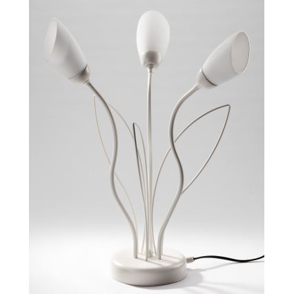 Jupiter 2060 - GLORIOSA-pöytälamppu 3xG9/14W/230V kermanvärinen