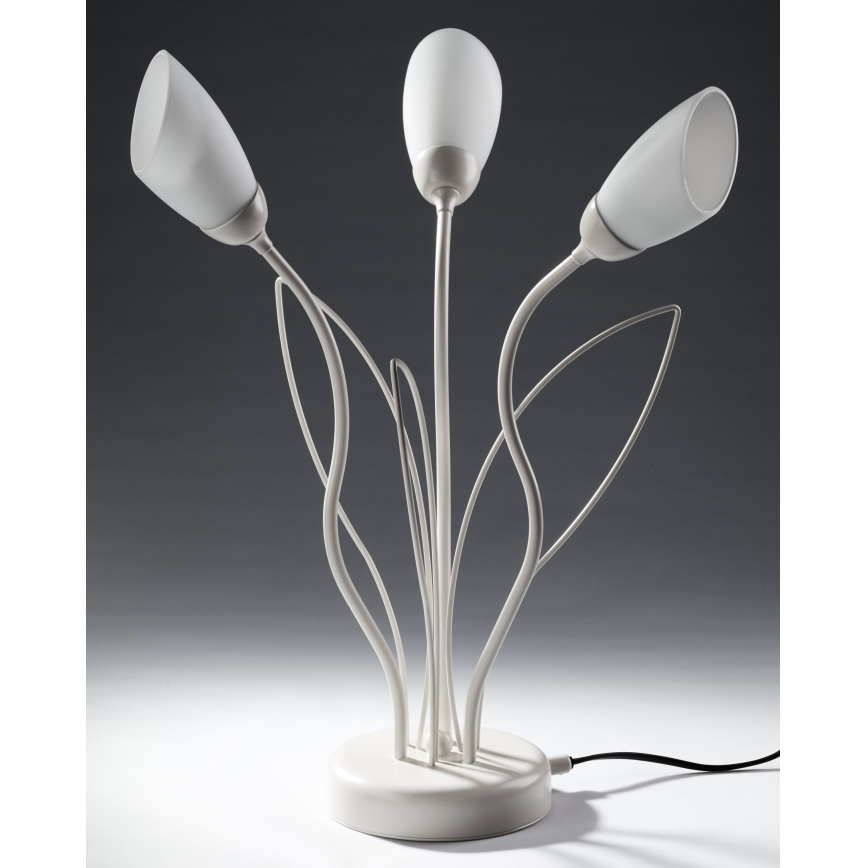 Jupiter 2060 - GLORIOSA-pöytälamppu 3xG9/14W/230V kermanvärinen