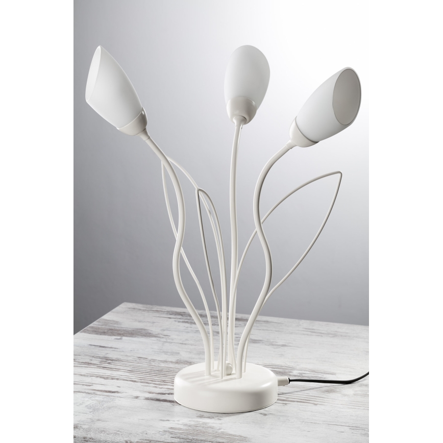 Jupiter 2060 - GLORIOSA-pöytälamppu 3xG9/14W/230V kermanvärinen