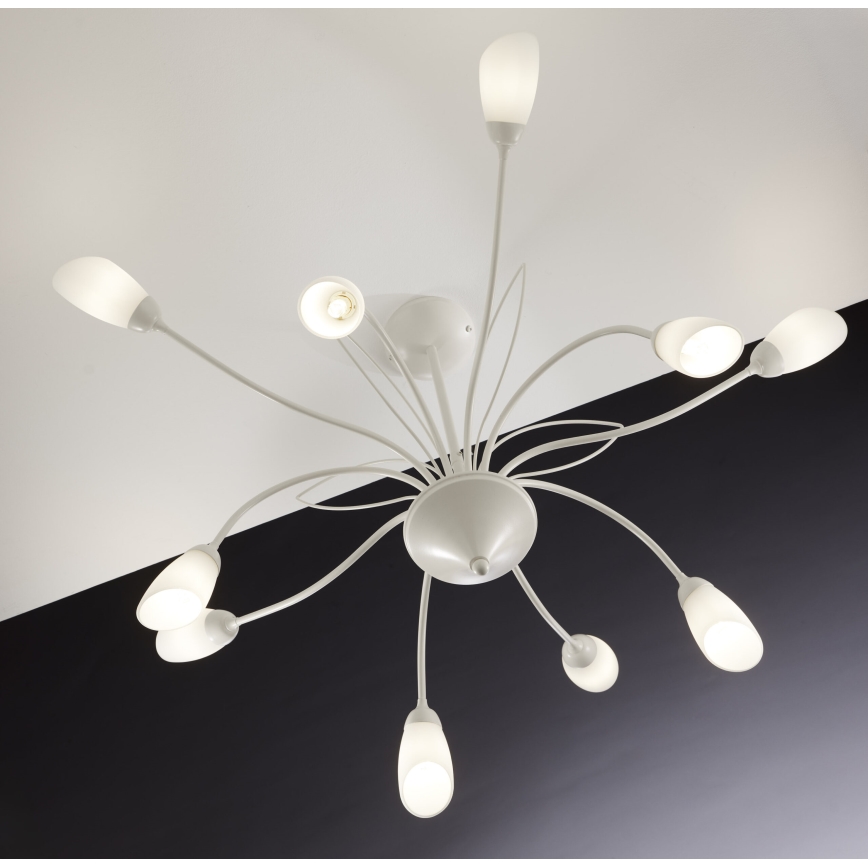 Jupiter 2061 - GLORIOSA varrellinen kattokruunu 10xG9/14W/230V kermanvärinen