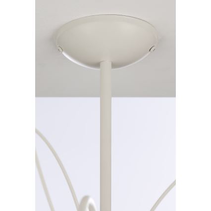 Jupiter 2061 - GLORIOSA varrellinen kattokruunu 10xG9/14W/230V kermanvärinen