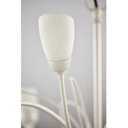 Jupiter 2062 - Ketjullinen kattokruunu GLORIOSA 15xG9/14W/230V kermanvärinen