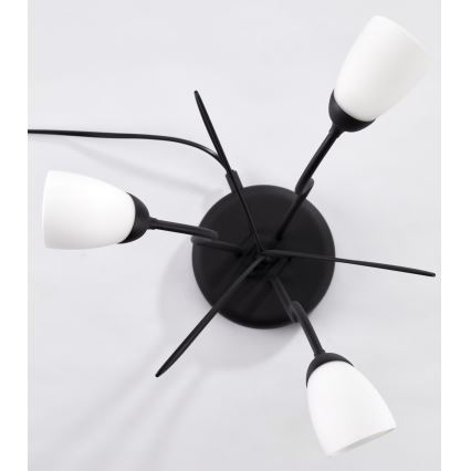 Jupiter 2065 - Pöytävalaisin GLORIOSA 3xG9/14W/230V musta