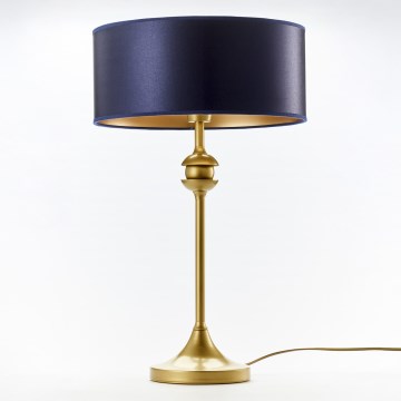 Jupiter 2116 - Pöytälamppu KASZMIR 1xE27/15W/230V sininen/kultainen
