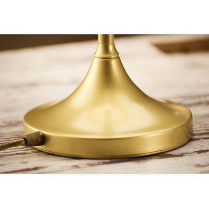 Jupiter 2116 - Pöytälamppu KASZMIR 1xE27/15W/230V sininen/kultainen