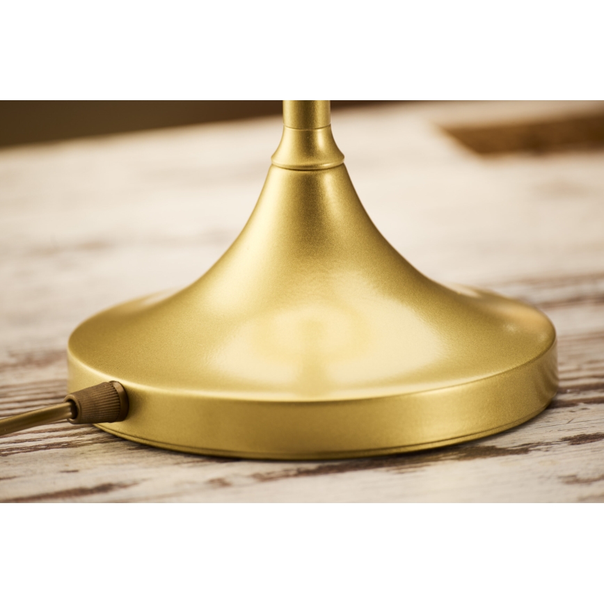 Jupiter 2116 - Pöytälamppu KASZMIR 1xE27/15W/230V sininen/kultainen