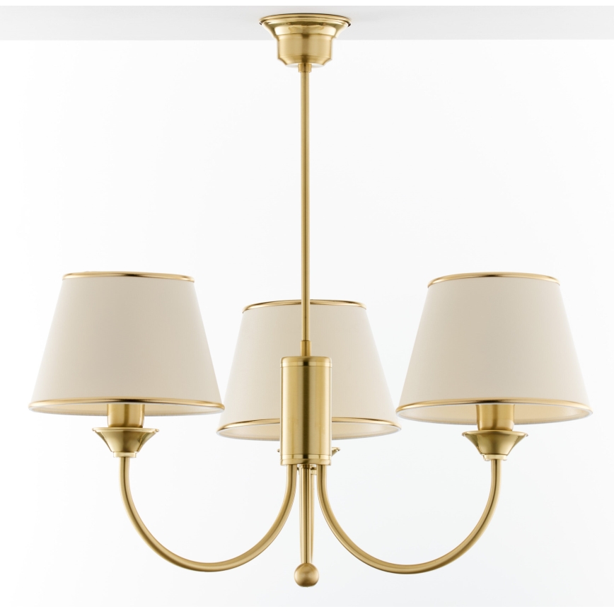Jupiter 284- CL 3 - Varrellinen riippuvalaisin CLASSIC 3xE27/60W/230V