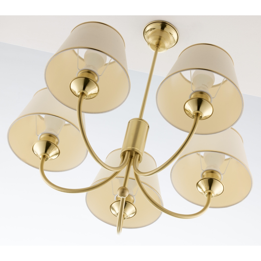 Jupiter 286 - CL 5 - Varrellinen kattokruunu CLASSIC 5xE27/60W/230V