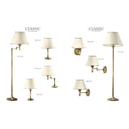 Jupiter 509 CL L p - Pöytävalaisin CLASSIC E27/60W/230V