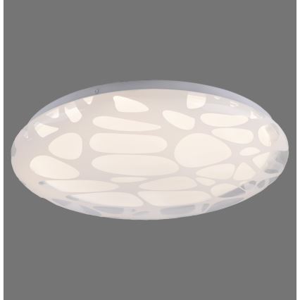 JUST LIGHT. 14009-16 - LED-himmennettävä kattovalaisin ART PLAFO LED/20W/230V 2700-6500K Ø 38 cm valkoinen + kaukosäädin