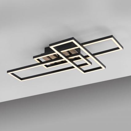 JUST LIGHT. 14051-79 - LED-kattovalaisin AKUSTIKA LED/20,5W/230V tammi/musta