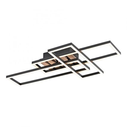 JUST LIGHT. 14051-79 - LED-kattovalaisin AKUSTIKA LED/20,5W/230V tammi/musta