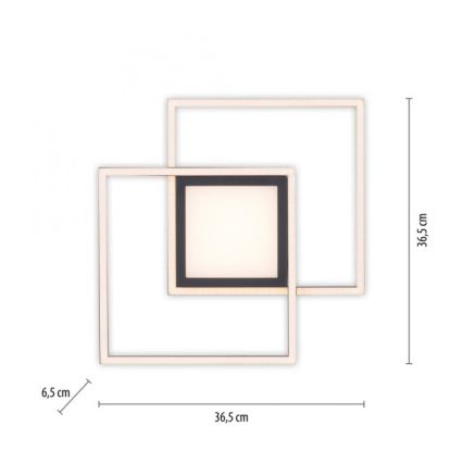 JUST LIGHT. 14144-18 - LED-kattovalaisin ASMIN LED/26W/230V