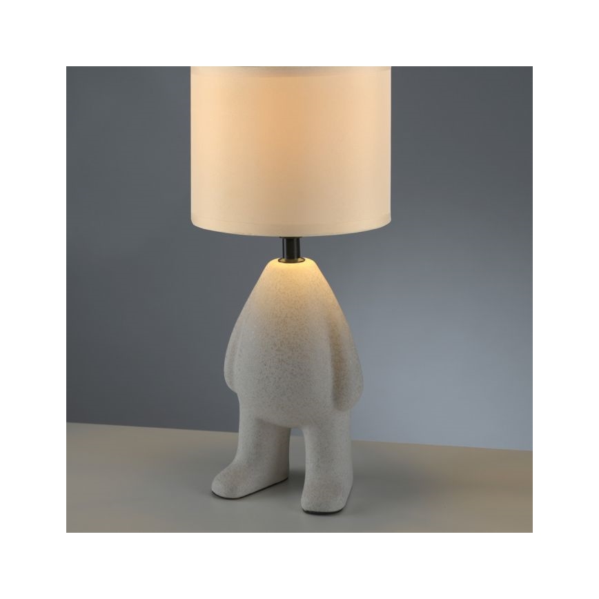 JUST LIGHT. 14191-39 - Pöytävalaisin TED 1xE27/25W/230V beige