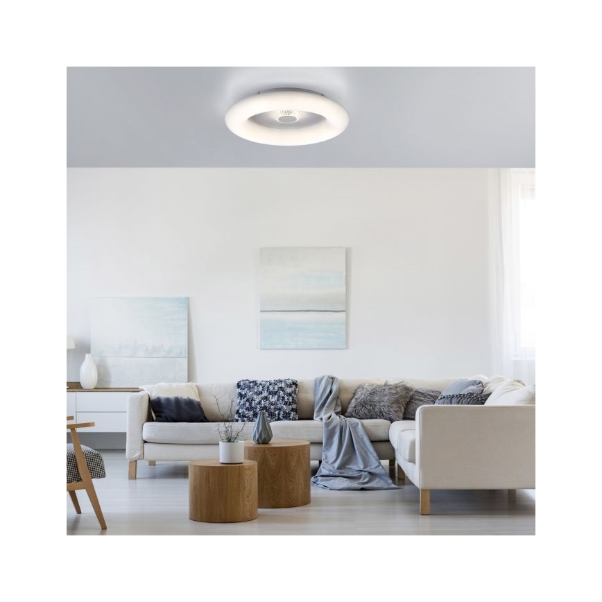 JUST LIGHT. 14383-16 - Himmennettävä LED-kattovalaisin VERTIGO LED/26W/230V 2700-5000K valkoinen + kauko-ohjaus