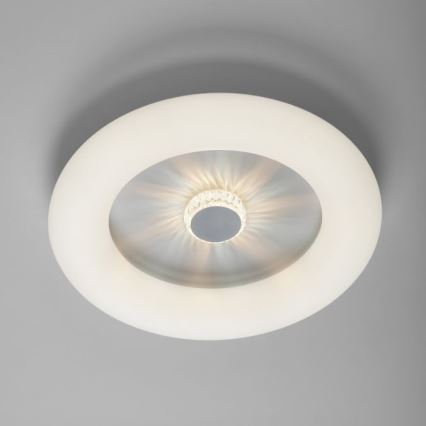 JUST LIGHT. 14383-16 - Himmennettävä LED-kattovalaisin VERTIGO LED/26W/230V 2700-5000K valkoinen + kauko-ohjaus