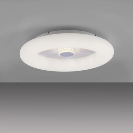 JUST LIGHT. 14383-16 - Himmennettävä LED-kattovalaisin VERTIGO LED/26W/230V 2700-5000K valkoinen + kauko-ohjaus