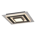 JUST LIGHT. 14439-21 - LED Kattovalaisin CICHIO LED/18,5W/230V + LED/9W 40x40 cm musta
