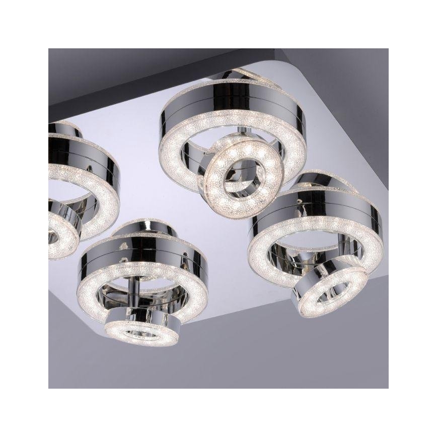 JUST LIGHT. 14662-17 - LED RGBW Himmennettävä kohdevalo TIM LOLASMART 4xLED/5,9/230V 2700-5000K + kauko-ohjaus