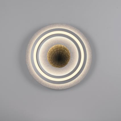 JUST LIGHT. 15089-21 - LED-katto­valaisin CICHIO LED/36W/230V, halkaisija 40 cm, mattakromi