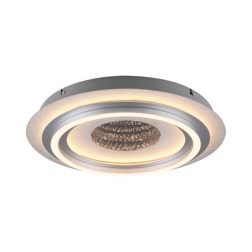 JUST LIGHT. 15089-21 - LED-katto­valaisin CICHIO LED/36W/230V, halkaisija 40 cm, mattakromi