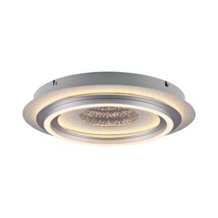 JUST LIGHT. 15089-21 - LED-katto­valaisin CICHIO LED/36W/230V, halkaisija 40 cm, mattakromi