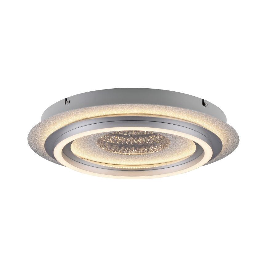 JUST LIGHT. 15089-21 - LED-katto­valaisin CICHIO LED/36W/230V, halkaisija 40 cm, mattakromi
