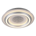 JUST LIGHT. 15089-21 - LED-katto­valaisin CICHIO LED/36W/230V, halkaisija 40 cm, mattakromi