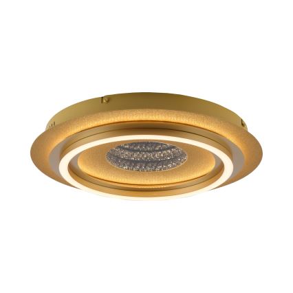JUST LIGHT. 15089-60 - LED-kattovalaisin CICHIO LED/36W/230V, halkaisija 40 cm, kultainen