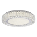 JUST LIGHT. 15222-17 - LED-kattovalaisin KULUNKA LED/46W/230V halkaisija 50 cm kiiltävä kromi