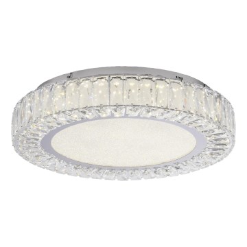 JUST LIGHT. 15222-17 - LED-kattovalaisin KULUNKA LED/46W/230V halkaisija 50 cm kiiltävä kromi