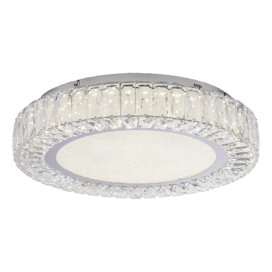 JUST LIGHT. 15222-17 - LED-kattovalaisin KULUNKA LED/46W/230V halkaisija 50 cm kiiltävä kromi